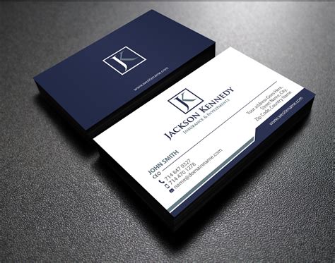 Professional Business Cards Double Sided Professional Business Card
