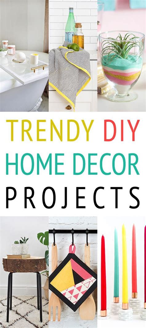 Trendy Diy Home Decor Projects Diy Home Decor Diy Home Decor Projects Pinterest Crafts