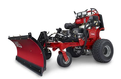 Toros Stand On Mower Is Capable Of Plowing Snow As Well Total