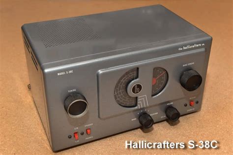 Hallicrafters S 38c Iarchs Radio Collector Club