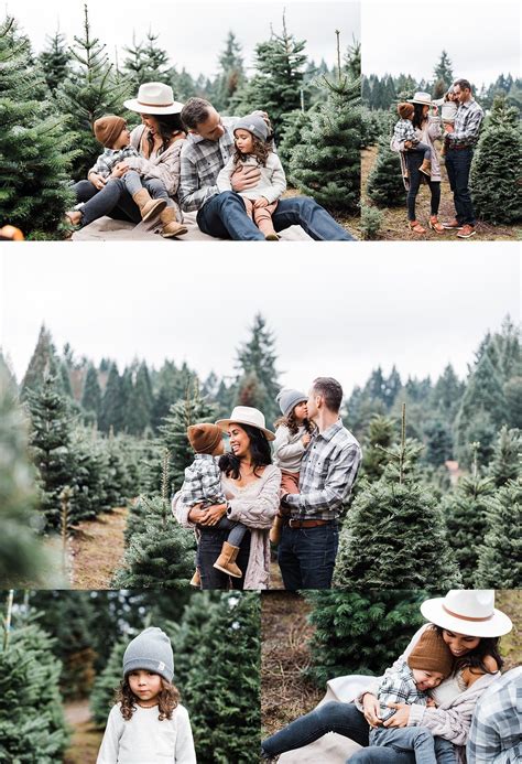Portland Oregon Christmas Tree Farm Photos — Elizabeth Hite Photography