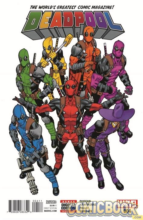 Deadpool Comemora Seus 25 Anos Em Prévia Da Nova Edição De Sua Revista