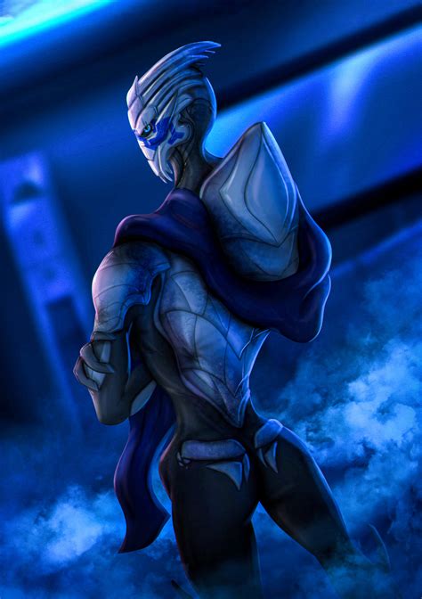 Garrus Vakarian From Mass Effect Art Nick Koriagin