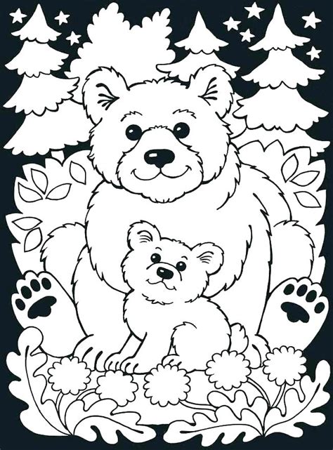 Forest Animals Coloring Pages At Free Printable