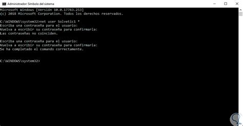 Comandos Para Cambiar Contraseña De Windows 10 Cmd O Powershell Solvetic