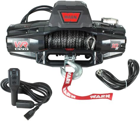 Warn 103253 Vr Evo 10 S 10000lb Winch With Synthetic Rope Trs Adventure And Off Road Products