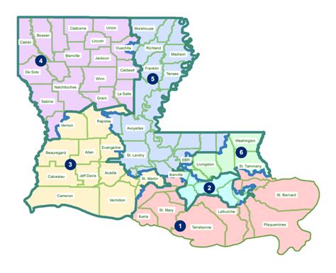 7 Maps The Louisiana Legislature Will Consider For New Congressional