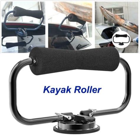 Canoe Boat Kayak Roller Loader With Suction Cup For Car Roof Load