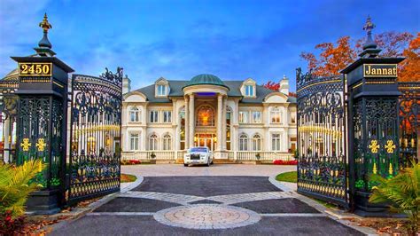 Amazing Palatial Mega Mansion Surrounded By Beautiful Gardens Youtube