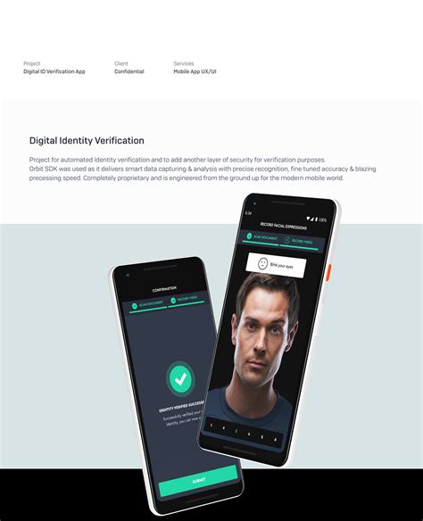 Digital Identity Verification App On Behance
