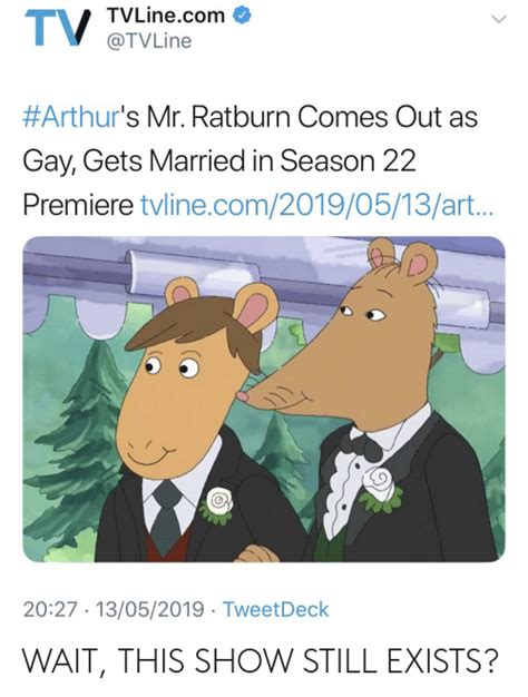 Tvlinecom Arthurs Mr Ratburn Comes Out As Gay Gets Married In Season 22 Premiere