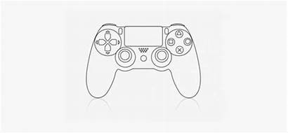 Ps4 Controller Playstation Clipart Drawing Transparent Seekpng