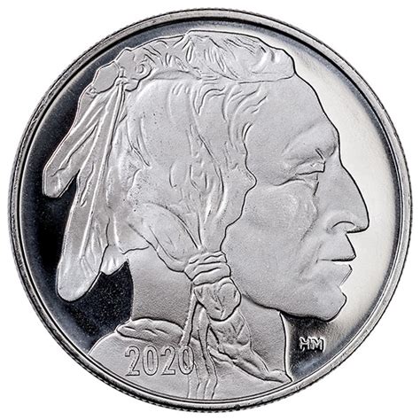 Buy Highland Mint (HM) 1 Oz Buffalo Silver Round