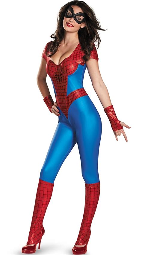 ladies sexy spider woman man catsuit jumpsuits and playsuits costume uniform fancy dress sm8706 in