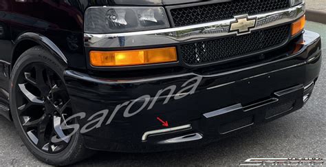 Custom Chevy Express Van 2014 Front Bumper Sarona