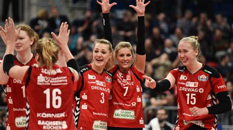 Mannheim Volleyball Dresdner Sc Und Berlin Recycling Volleys Holen