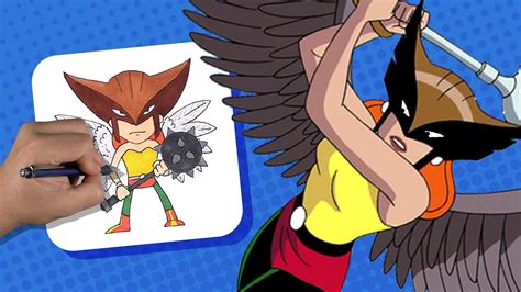Drawing Hawkgirlor Hawkwoman Youtube