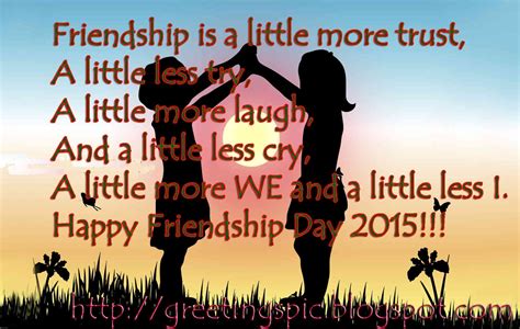 Friendship Day Quotes With Photos Greetings Wishes Images