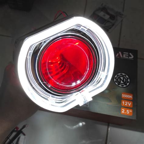 Jual Biled Aes Wst Projector Led Motor Mobil Projie Rival Sms Vinyx