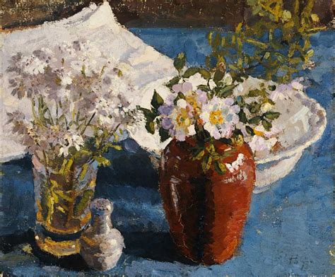 Stillleben Mit Blumen In Einer Vase Harold Gilman Als Kunstdruck Oder