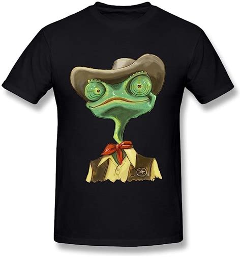 Konoyie Mens Cartoon Film Rango T Shirt Clothing Shoes