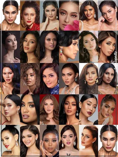 Miss Universe Philippines 2021 Top 30 Delegates Announced