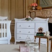 Million Dollar Baby Classic Ashbury Combo Dresser in White - M8299W