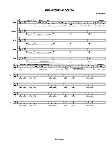 Man Of Constant Sorrow Sheet Music Pdf Download