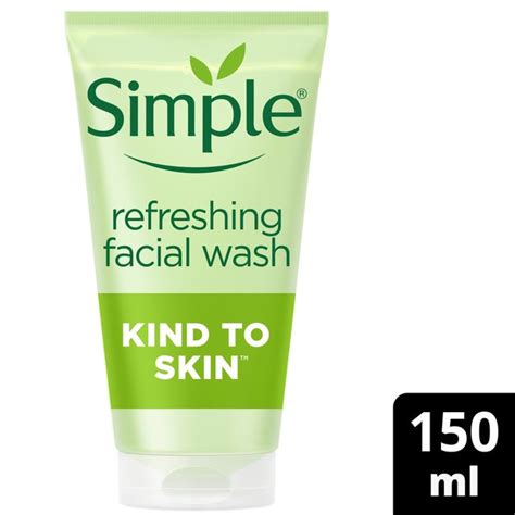 Morrisons Simple Refreshing Facial Wash Gel 150mlproduct Information