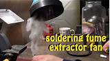Anyone could suggest me how to make a fume hood starting with affordable materials? How to build a DIY soldering fume and smoke extractor fan - YouTube