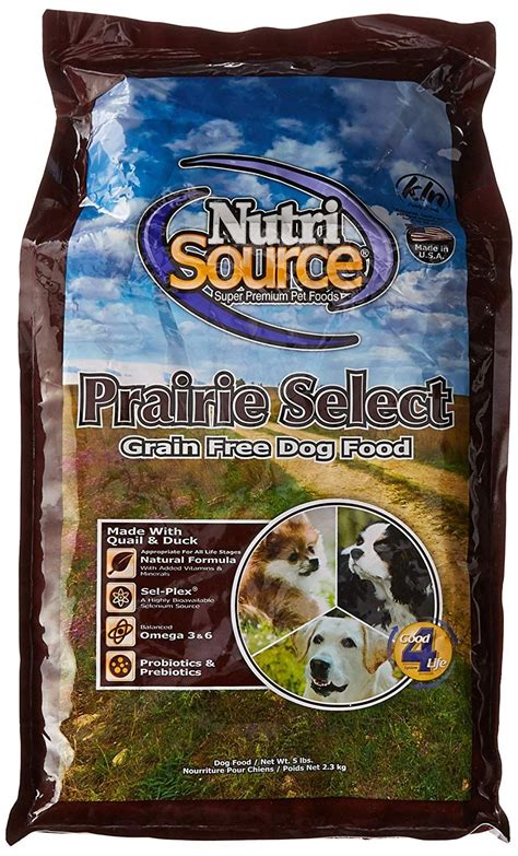 + free shipping on dog food and supplies. NutriSource Grain Free Prairie Select with Quail Dog Food ...