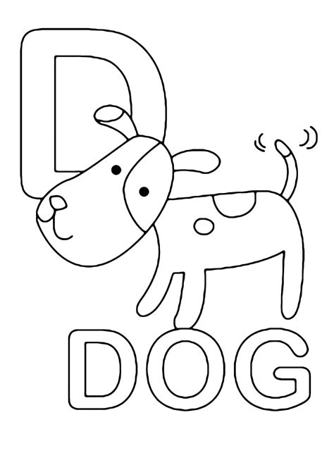 D Coloring Coloring Pages