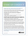 Code Of Conduct Template