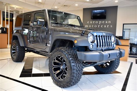Used 2017 Jeep Wrangler Unlimited Emc Custom Lifted Sport S For Sale