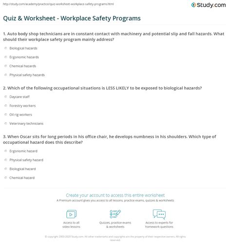 The Auto Shop And Safety Quiz 5 Answers Shop Poin