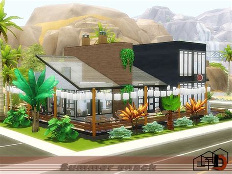 Restaurant Found In Tsr Category Sims 4 Community Lots The Sims 4