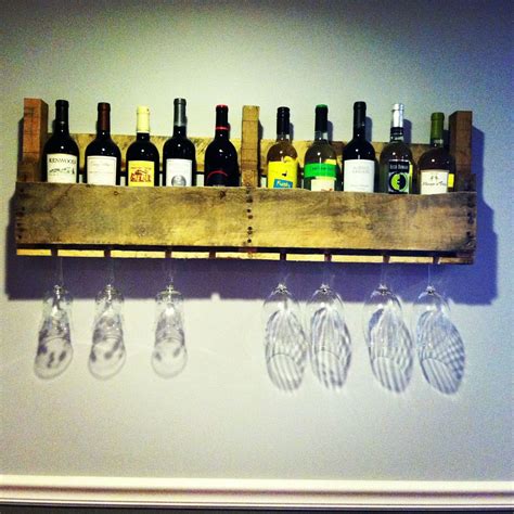 Our Homemade Wine Rack Thank You Pinterest For The Idea Homemade