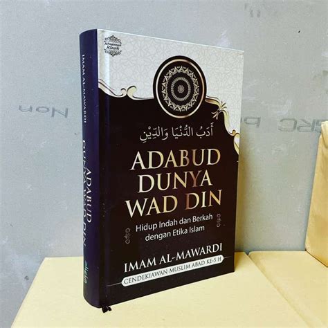 Promo Buku Adabud Dunya Wad Din Imam Al Mawardi Diskon 20 Di