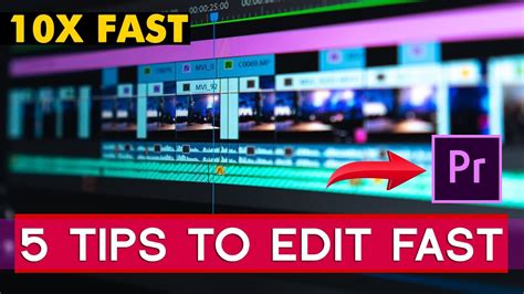 How To Edit 10x Faster In Adobe Premiere Pro Cc 5 Simple Ways I