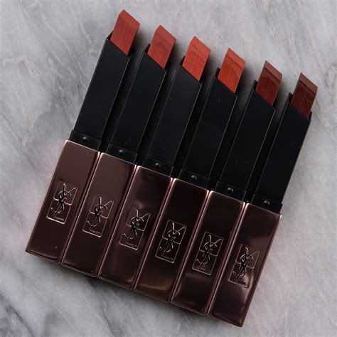 Ysl Slim Glow Matte Rouge Pur Couture Lipstick Lipstick Review And Swatches