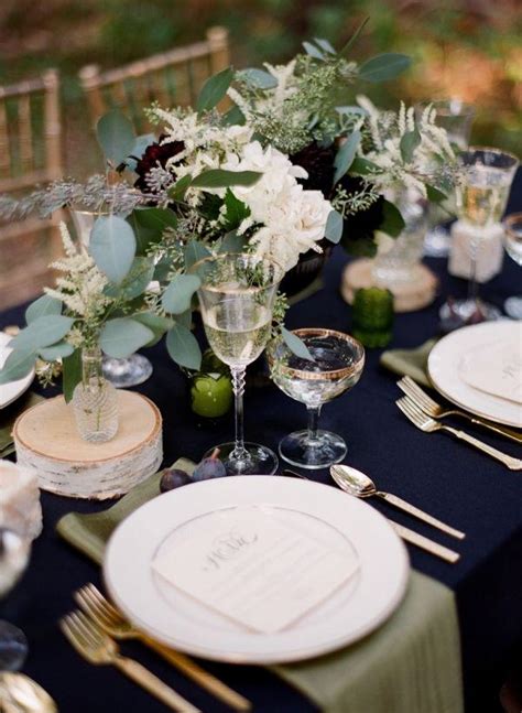 30 Spectacular Winter Wedding Table Setting Ideas Deer Pearl Flowers