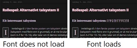 Css Can You Force Text To Not Display If Font Is Not Loaded
