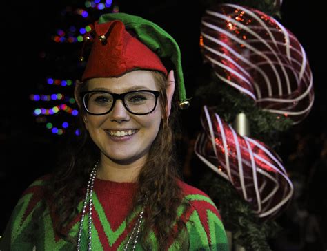 Families celebrate holiday season with tree lighting ceremony