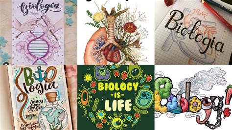 100biology Cover Page Design Ideasbiology Cover Page Drawing Ideas