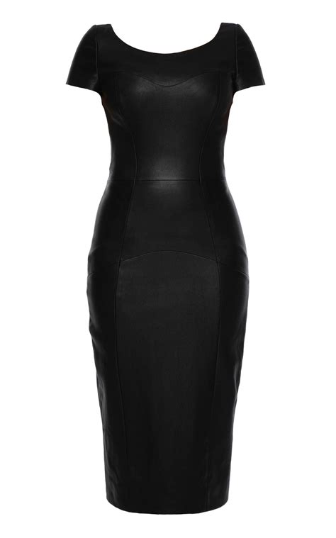 Pleasure Leather Midi Dress By Lena Hoschek For Preorder On Moda Operandi Fashion Leather