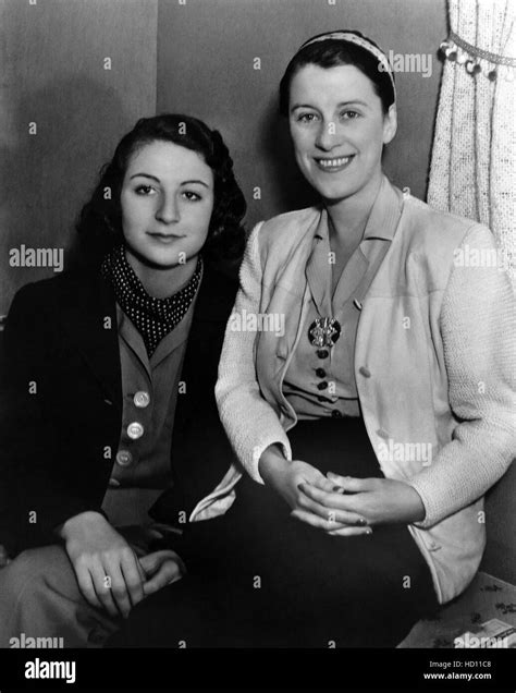 Frances Arnstein Fanny Brices Daughter Beatrice Lillie 1938 Stock