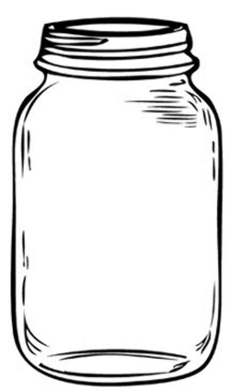 Download High Quality Mason Jar Clipart Drawing Transparent Png Images