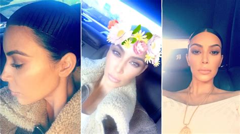 Filter Kim Kardashian Newest Snapchat Video Ft North West And More