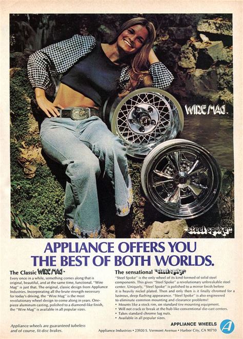 1974 Appliance Wheels Advertisement Hot Rod February 1974 Flickr
