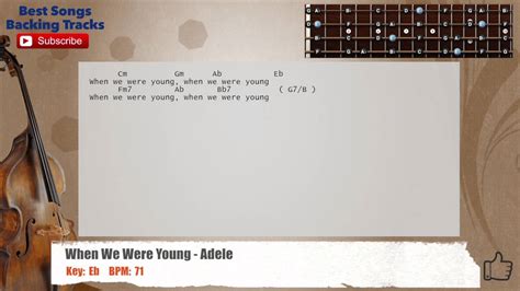 Found any corrections in the chords or lyrics? Youtube Adele When We Were Young Lyrics